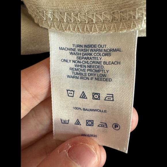 Lands' End Plus 3X/P‎ (24W-26W) 100% Cotton Lounge Pants Beige Elastic Waist - Picture 12 of 13